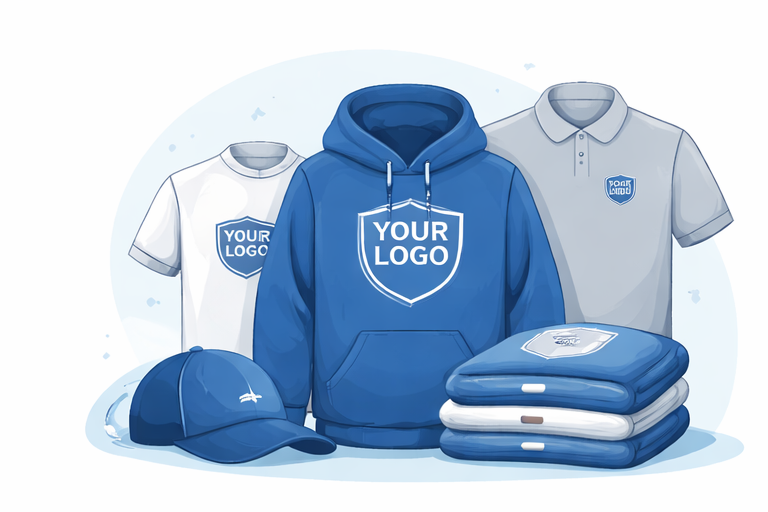 Custom logo apparel